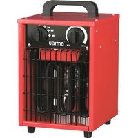 Varma – Radiateur soufflant mobile 3000 W – Chauffage chantier électrique pour surfaces 10-30 m² – Système soufflant rapide – Protection IP24