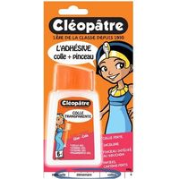 Colle forte - Transparente - Adhésive colle pinceau - Cléopâtre - 80g