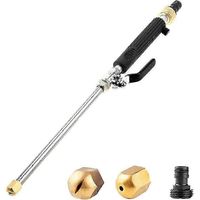 Universal Garden Hose Pressure Washer Attachment, High Pressure Hose Nozzle for Garden Hose, Jet No 25-26