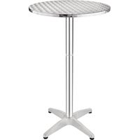 Bolero U502 Poseur tavolo, in acciaio INOX, diametro: 60 cm, colore: Argento
