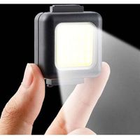 QORVA-Gilet tactique de police avec clip pour éclairage de course, lampe torche compacte rechargeable, éclairage de sécurité personnel pour la marche, le vélo, le kayak et la pêche.