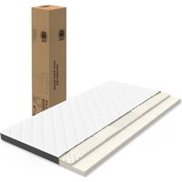 Matelas mousse 120x200 H3 7 zones épaisseur 7 cm soutien lombaire