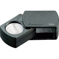 Eschenbach 110910 Loupe pliante Grossissement: 10 x Lentille: (Ø) 23 mm noir