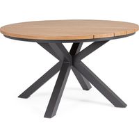 Bolzano Zefiro Tisch Ø130 Anthrazit Aluminium