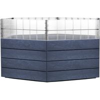 GARANTIA ERGO letto rialzato Turbo XL 75 Stone, incl. sistema di risparmio idrico FLORA