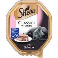 Sheba Alutray Classics Salmon In Terrine 85g PK22 - 717546