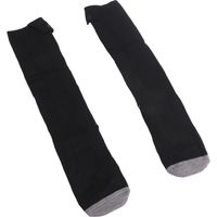 1 paire de chaussettes chauffantes pour hommes et femmes, chaussettes électriques chauffe-pieds épaisses, chaussettes thermiques chaudes pour la moto, le snowboard et autres activités nautiques.