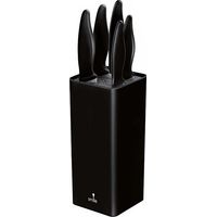 Ensemble de 6 couteaux de bloc Smile SNS-6 noir