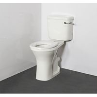 NymaPRO Comfort Raised Height Closed Coupled Toilet WC Bathroom White Doc M