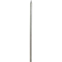 Zaunpfosten 185cm x Durchmesser60,0 mm grau AKO AKO 44474