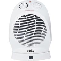 2000w elektrischer Heizlüfter weiß oszillierender Thermostat Thermostat reg.2Leistungen 3 Funktionen Anti-Kipp 29x21x16cm