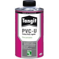 Pegamento de PVC rígido para agua potable con pincel, caja de 1 kg - Tangit