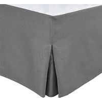 Cache-sommier Home Linge Passion 160 x 200 cm + 30 cm Antracite