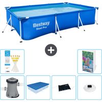 Bestway Steel Pro Rechteckig - 300x201x66 cm - 7-teilig S328