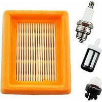 Air Filter and Spark Plug Kit for Stihl Brushcutters FS120, FS200, FS250, FS300, FS350, FS400, FS450, FS480, BT120, BT121, BT130.