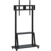 Meuble TV Banc TV Armoire TV sur roulettes pour écran 32-90 pouces max VESA