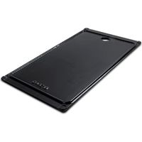 Somagic – Plancha à gaz en fonte émaillée 4 brûleurs – Résistance optimale – Cuisson au charbon authentique – Facile à nettoyer