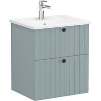 Vitra Vitra Badezimmermöbel mit Waschbecken Vitra Root 60x67x46 cm mattgrün (ROOTG60GINTS)