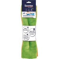 Mikrofaser-Reinigungstücher Mehrzweck X 8 - Spontex Expert