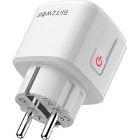 Blitzwolf BW-SHP15, ZigBee-Steckdose, 3680W Intelligente Steckdose App- oder Sprachsteuerung Weiß