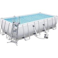 Piscina fuori terra Bestway 56670 Rettangolare Power Steel 488x244x122 cm