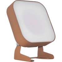 ZODIAK 2 Proj. Ext. IP66 IK08 corten angle 100° 3-CCT 7-14-20W jusqu'à 2200lm ARIC 51799
