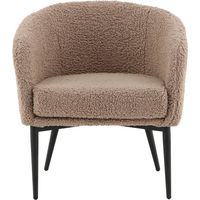 Fluffy Sessel teddy braun.