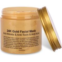 Masque facial 24K Or au Collagène, anti-points noirs, éclaircissant, masque déchirable