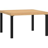 Table basse de jardin Table d'extérieur noir 65x65x40 cm aluminium