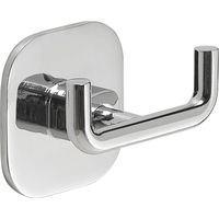 Cintre Double Pour Serviettes Ou Peignoirs Acier Inoxydable Chromé Timo