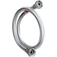 Tubo In Acciaio Inox Diametro Interno 9mm F/f 1/2" - 15/21 - Lunghezza 150cm