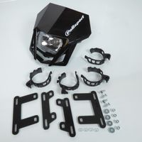 scheinwerferplatte mit optik scheinwerfer vorne polisport lmx
