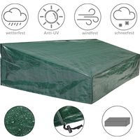 Kingsleeve Lona de protección para muebles de jardín funda protectora cobertor exterior resistente