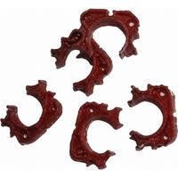 VELTA-Rohrclips, 13x16, speziell für Gitter (Beutel mit 100 Stück)
