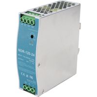 Alimentation électrique sur rail industriel NDR‑120‑24, commutateur 5A 120W AC100‑240V