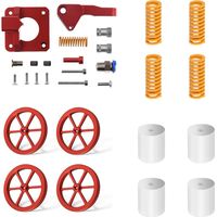 TWO TREES All Metal Feeder Extruder Frame and 4PCS Hand Twist Leveling Nut 4PCS Silicone Columns wit