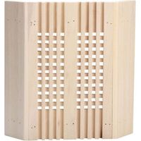 Abat-jour de sauna, abat-jour carré en bois, accessoire de sauna, lampe de sauna, housse de lampe de sauna, kit d'éclairage pour sauna, chambre à vapeur