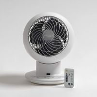 Ventilatore da tavolo OHYAMA, modello PCF-SC15T, colore grigio, 38W, diametro 18 cm. IRIS