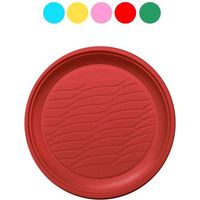 Assiette à Dessert Rouge Pz 20 Naturel Bibo