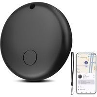 Smart Tag black GPS vehicle tracker (Android version) — Compatible with the Google "Find My" app (Android only)
