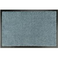 WOHNDIRECT Tapis de sol pour l'intérieur et l'extérieur TÜRMATTE - 1 pièce 60x90 cm, gris