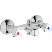 Zweigriff Badebatterie classic-line mit automatischer Umstellung