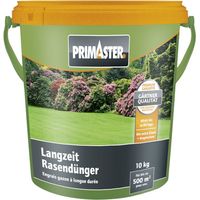 Primaster Rasendünger mit Sofortwirkung und Langzeitwirkung 10 kg 500 m² Dünger