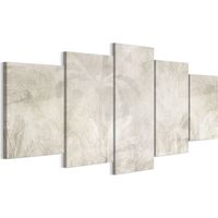 Gemälde auf italienischer Leinwand, 100 x 50 cm, Pentaptychon – Industriestil – Natur. Gemälde auf italienischer Leinwand, 150 x 75 cm, Pentaptychon – Industriestil – Natur.