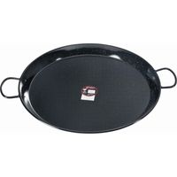 Paellaplatte aus Emaille-Metall Ø 70 cm