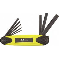 C.K T4406 Juego de llaves Allen acodadas de acero