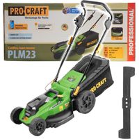 Cortacésped a batería Procraft PLM23bb 40 V (2×20 V) 430 mm sin escobillas Solo - sin batería, sin cargador