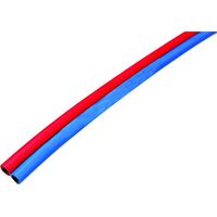 Tubo per saldatura a gas weldline jumelé diametro 10x16mm flessibile doppio canale