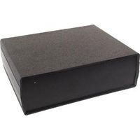 Box de WCAH de Kunststoff, Farbe Schwarz, 200 x 160 x 65 mm