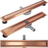 LINEAR DRAINAGE REA NEOX PRO 600 BRUSH COPPER